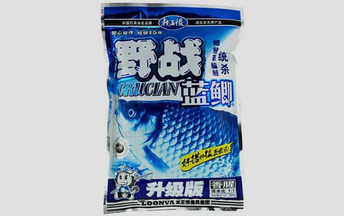 野战蓝鲫是什么饵料？龙王恨最经典的饵料，最适合用来野钓！-第2张图片