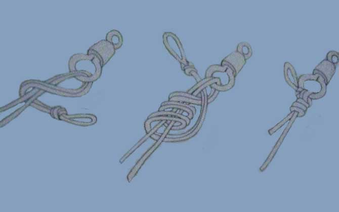 鱼线、鱼钩、鱼竿的绑法图解-第3张图片